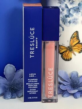 TRESLÚCE BEAUTY Lips B Like...Plumping Lip Gloss in Champagne Sips 5.3 ml *BNIB